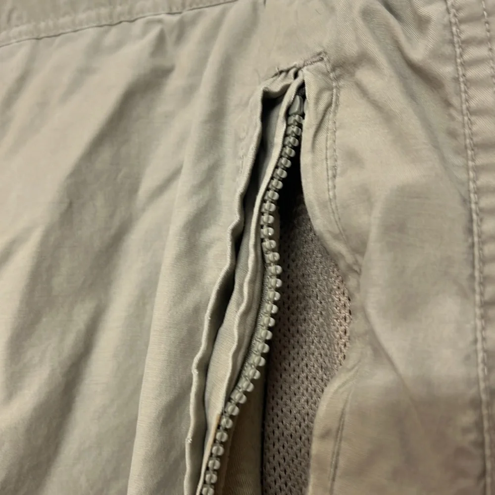 🌞 Outer Rim beige track suit jogger roomy cargo pants tan men size M